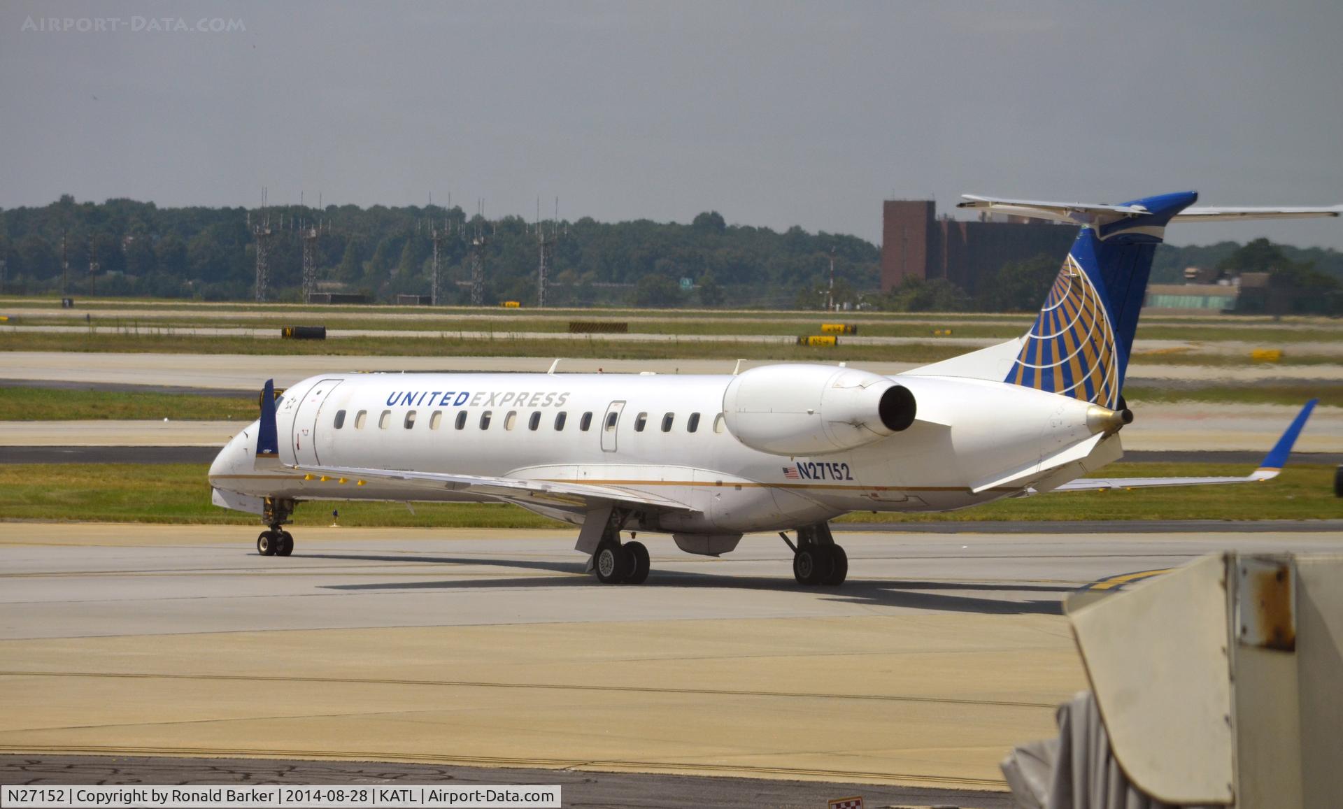 N27152, 2003 Embraer ERJ-145XR (EMB-145XR) C/N 145759, Taxi Atlanta