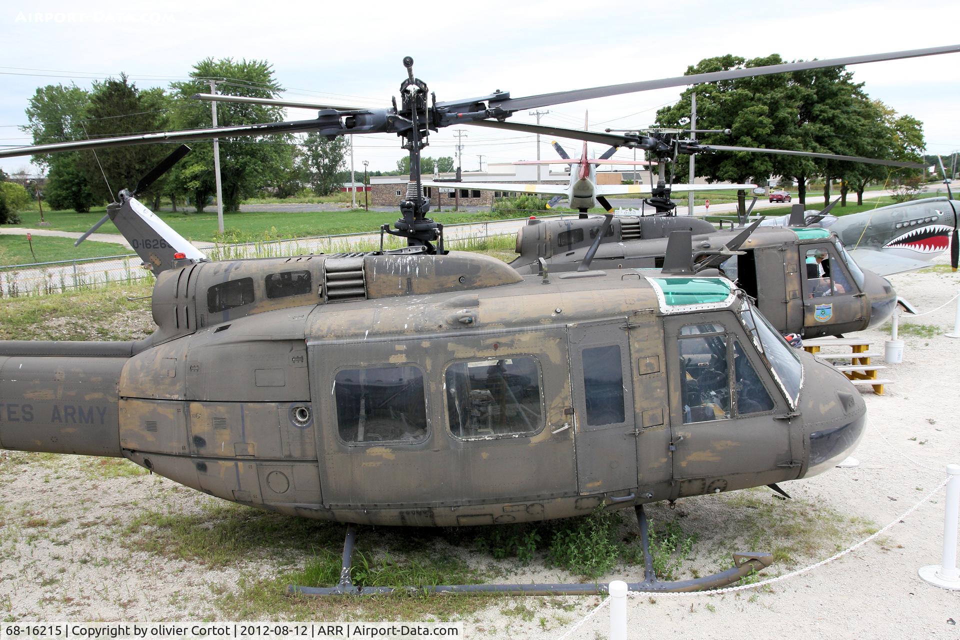 68-16215, 1968 Bell UH-1H Iroquois C/N 10874, a Couple of Hueys at the air classics museum
