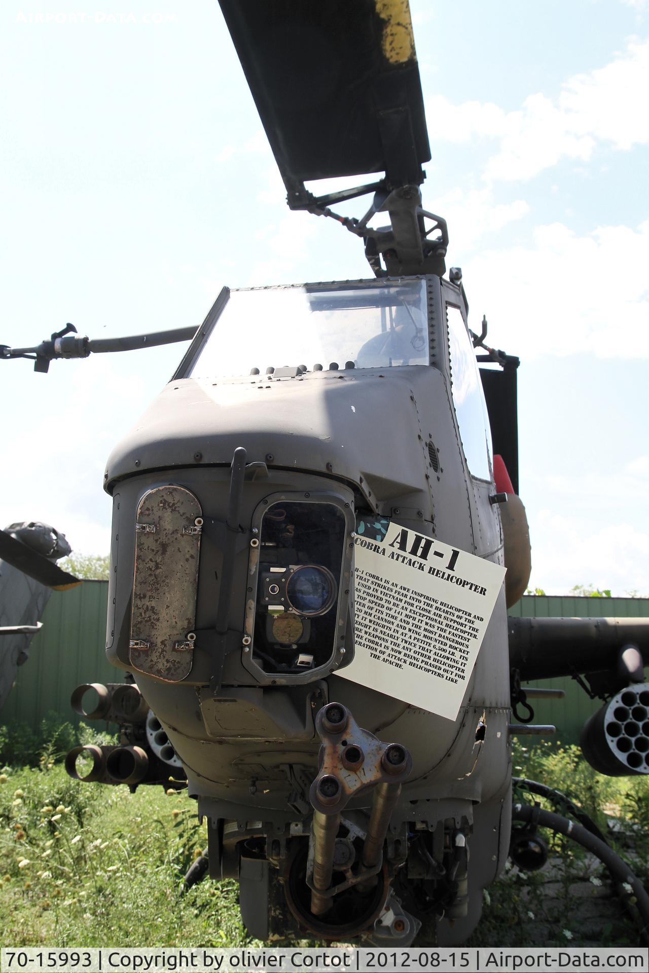 70-15993, 1970 Bell AH-1F Cobra C/N 20937, Russel military museum