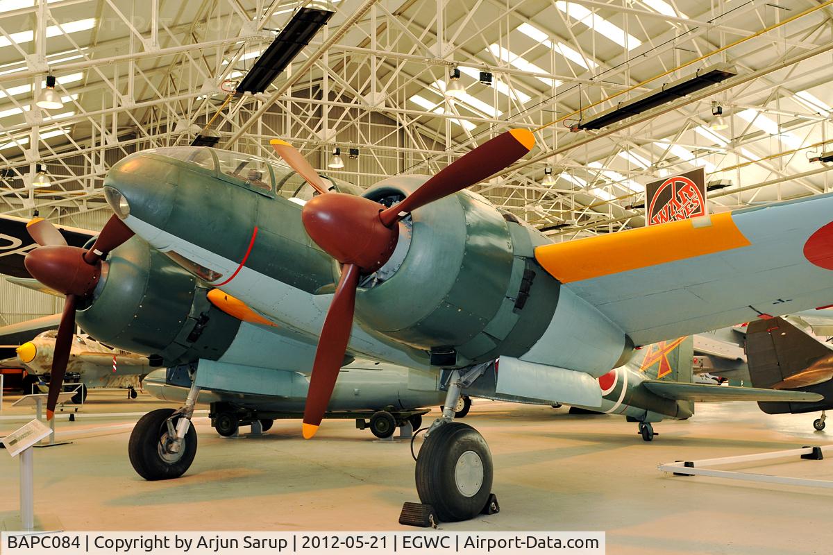 BAPC084, 1932 Mitsubishi Ki 46-III Dinah C/N 5439, Captured on the Malay peninsula, this sole surviving 'Dinah' flew in the 3rd Chutai of the 81st Sentai, Imperial Japanese Army Air Force. The elegant Ki-46 was a fast reconnaissance aircraft that was difficult to intercept.