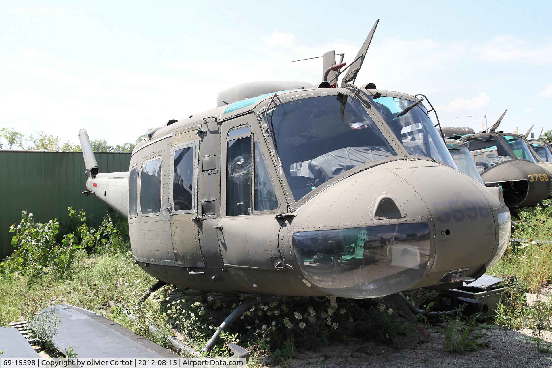 69-15598, 1969 Bell UH-1H Iroquois C/N 11886, Russel military museum