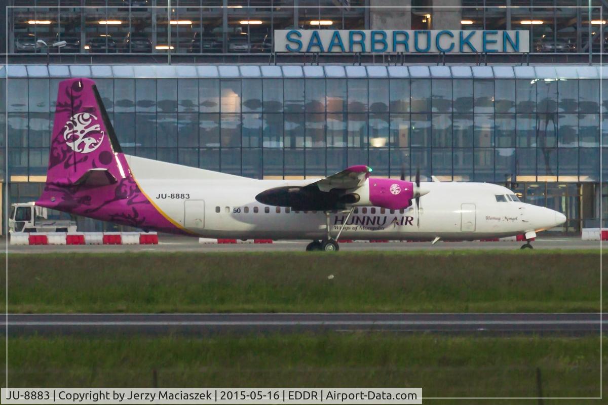 JU-8883, 1990 Fokker 50 C/N 20181, Fokker F50