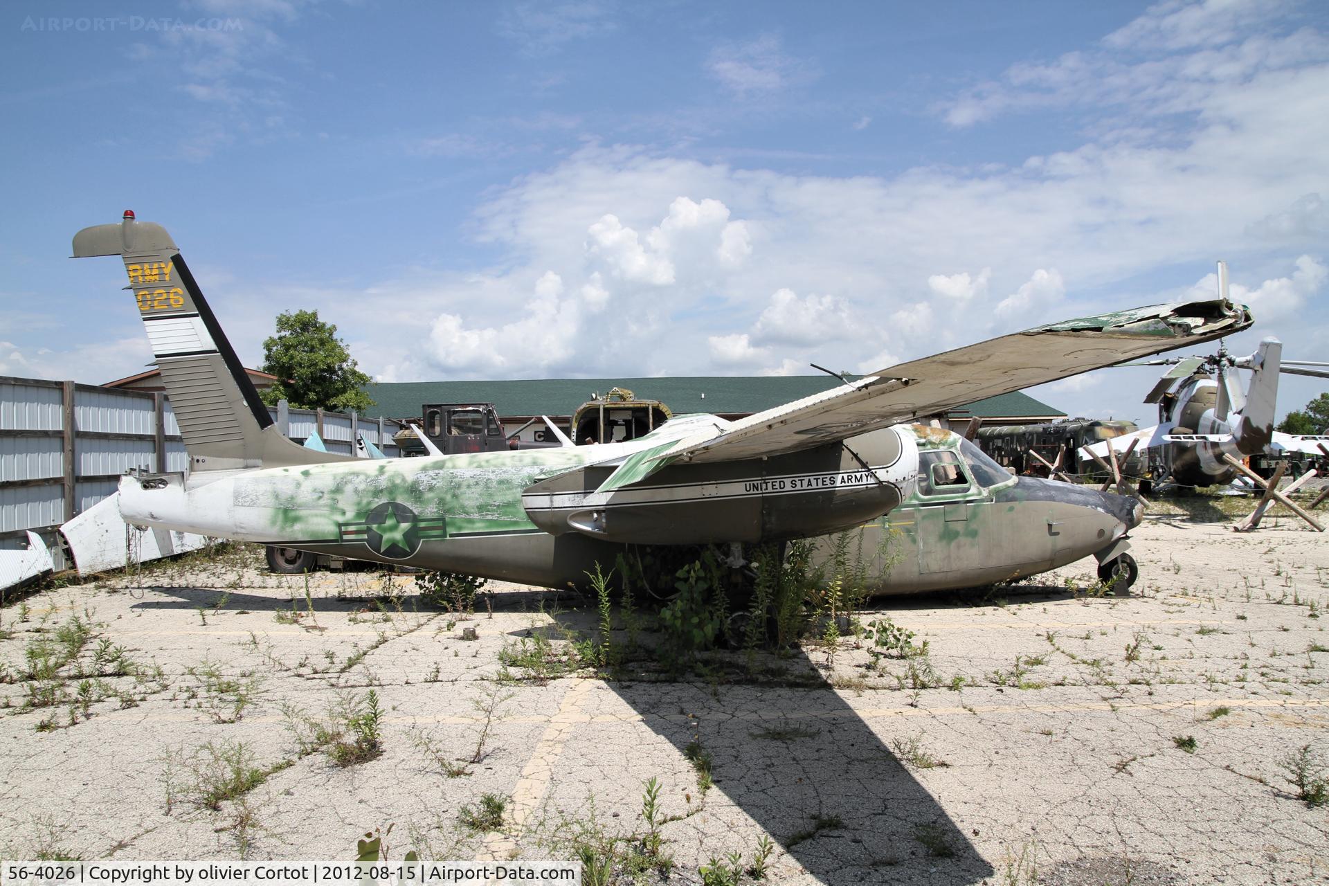 56-4026, 1956 Aero Commander U-9C (L-26C) C/N 680-344-36, russel military museum