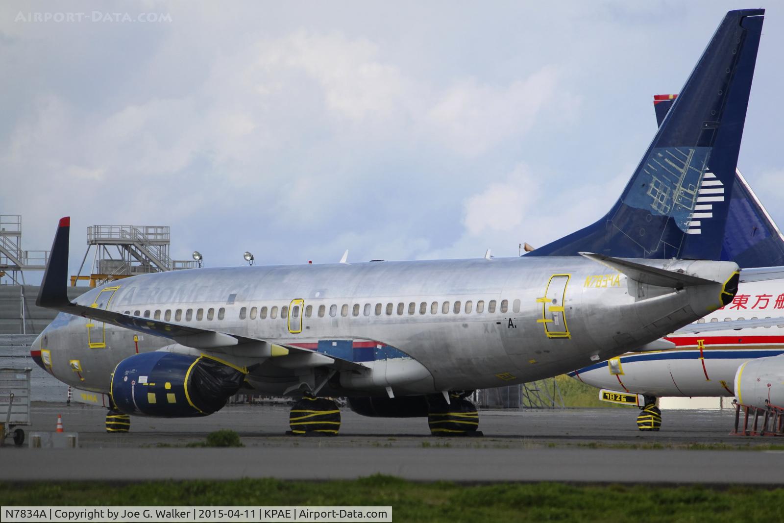 N7834A, 2004 Boeing 737-752 C/N 33789, Seen prior to entry into service with Southwest Airlines, was this former Aeromexico 737-752.
