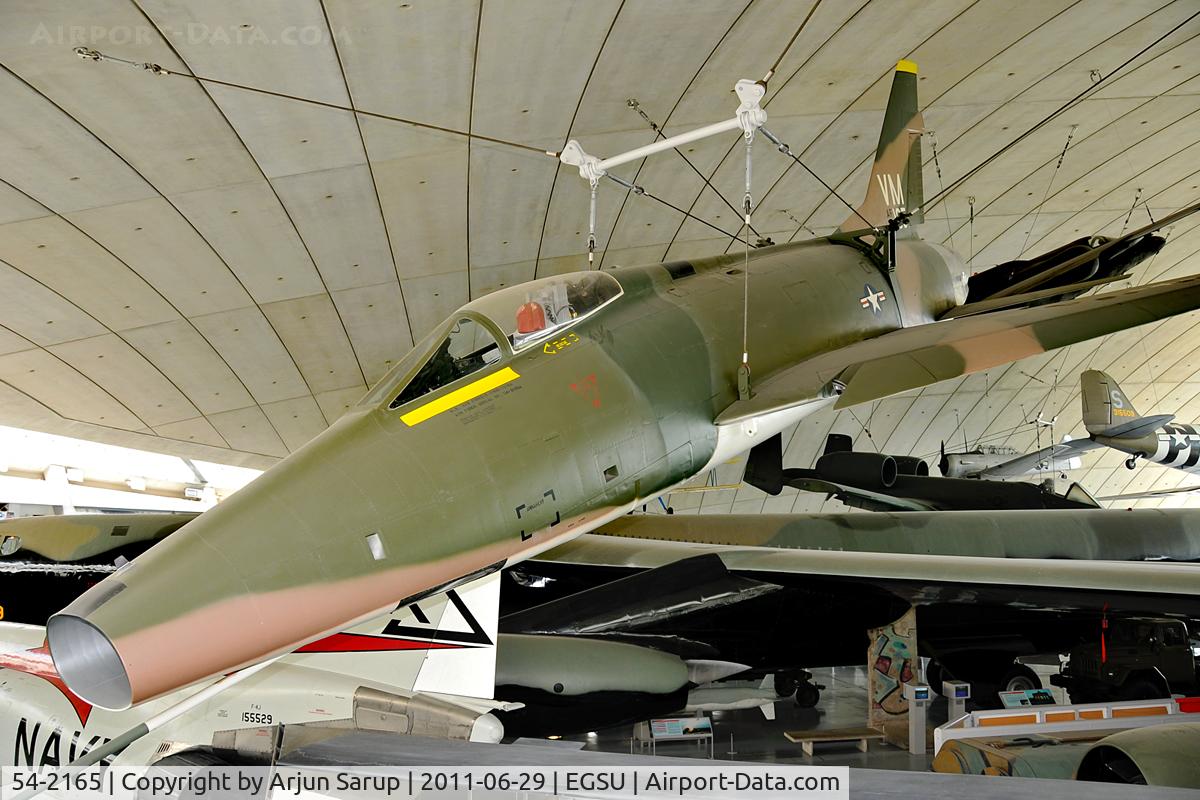 54-2165, North American F-100D Super Sabre C/N 223-45, On display at IWM Duxford.