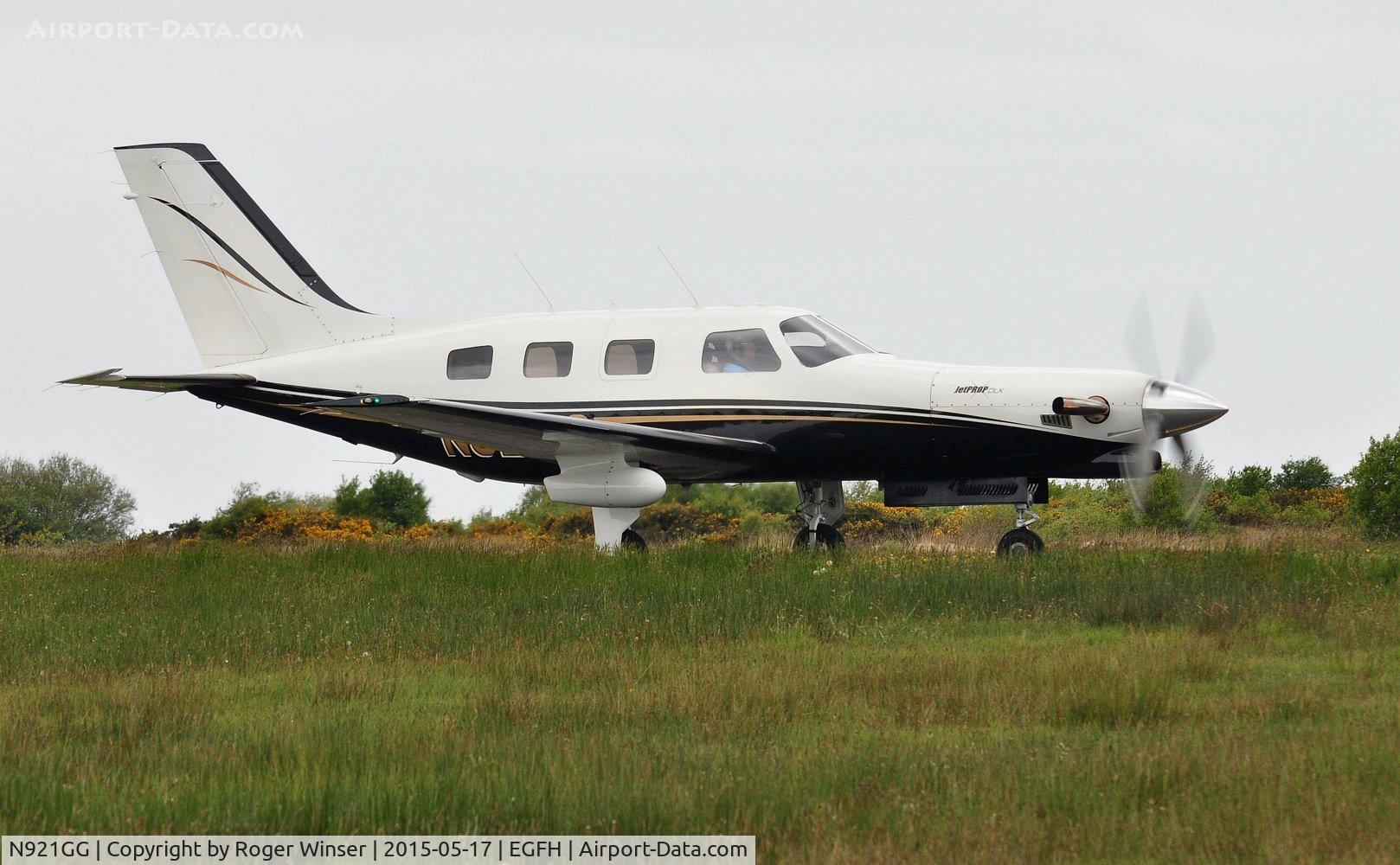 N921GG, 1998 Piper PA-46-350P Malibu Mirage C/N 4636136, Visiting Malibu Mirage Jet Prop DLX.