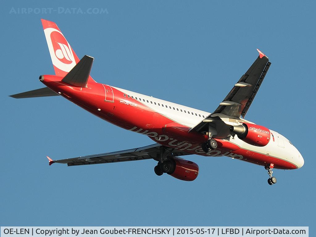 OE-LEN, 2007 Airbus A320-214 C/N 3093, NIKI 2748 landing 23