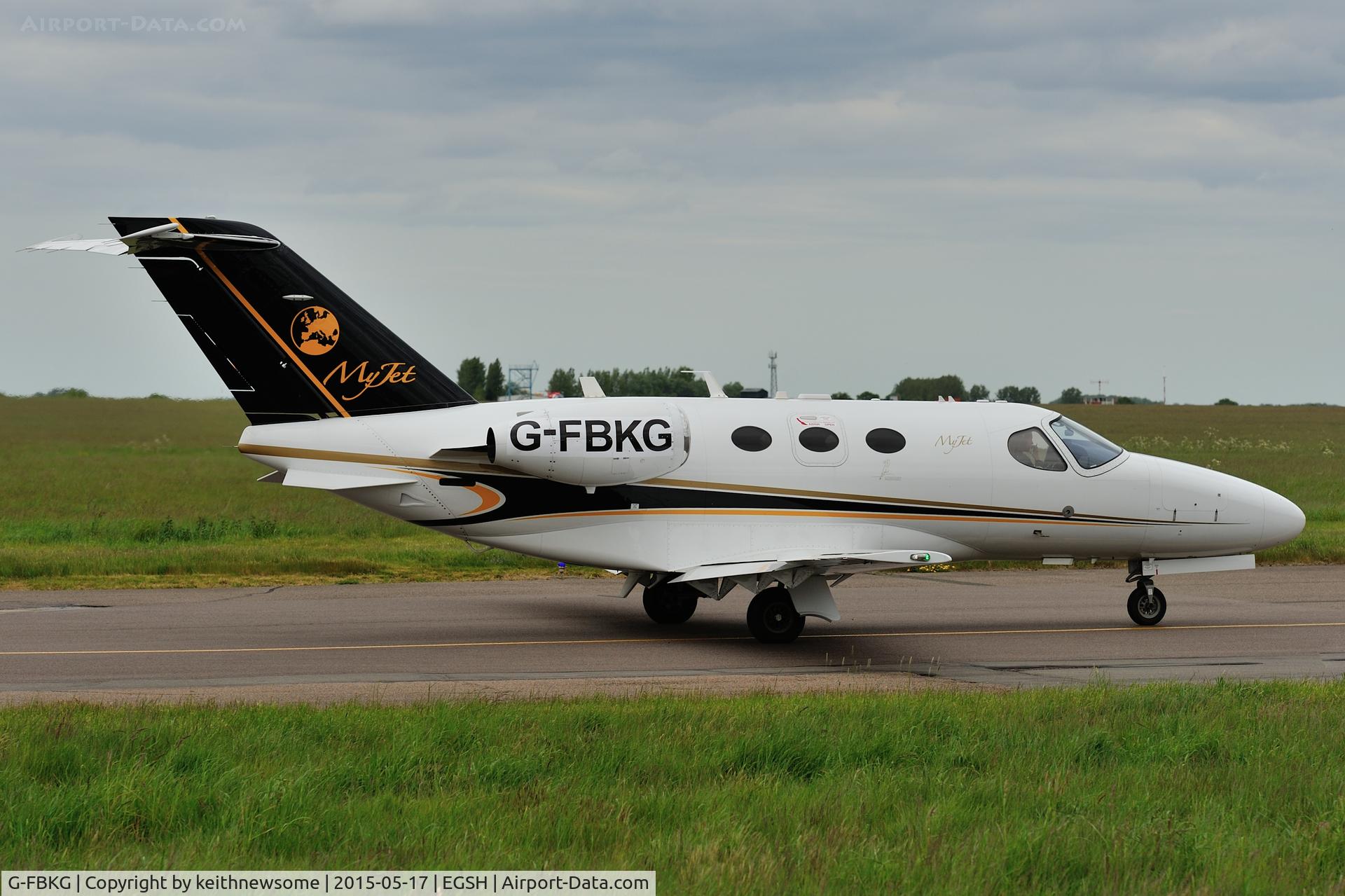 G-FBKG, 2010 Cessna 510 Citation Mustang Citation Mustang C/N 510-0361, Nice visitor.