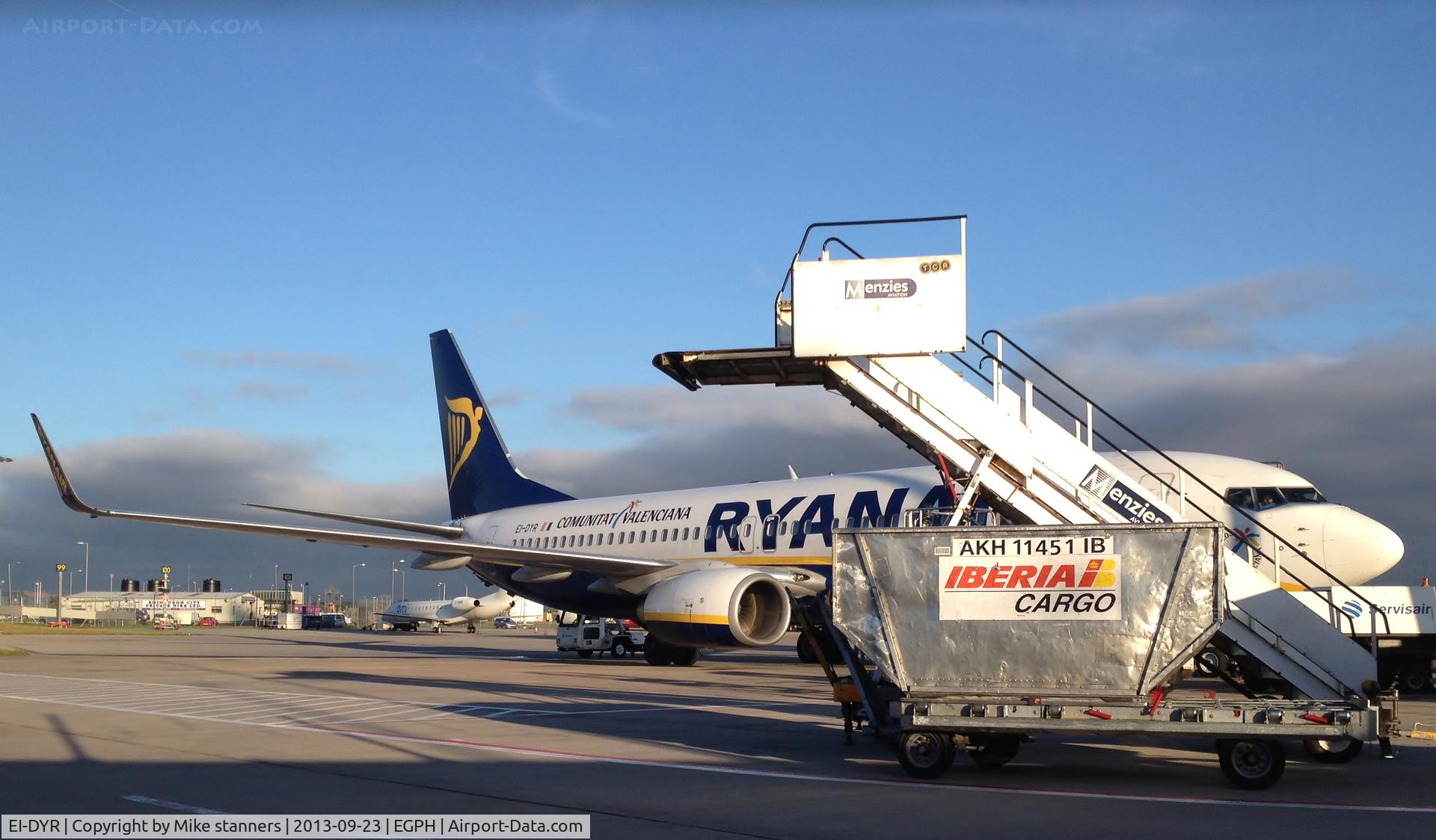 EI-DYR, 2008 Boeing 737-8AS C/N 37513, Ryanair B737NG