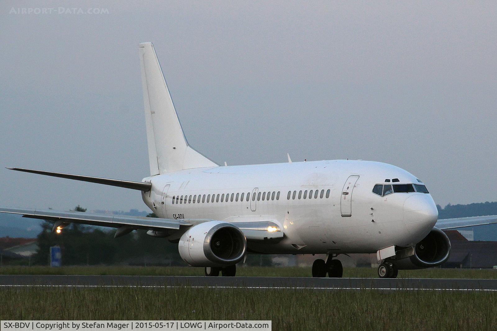 SX-BDV, 1996 Boeing 737-505 C/N 25794/2803, Hermes Airlines for Express Airways
B737-500 @GRZ