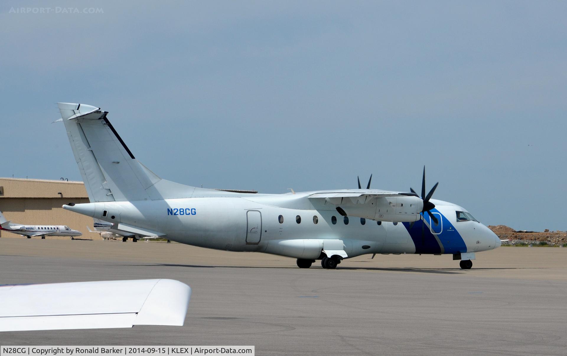N28CG, 1994 Dornier 328-100 C/N 3024, Taxi Lexington