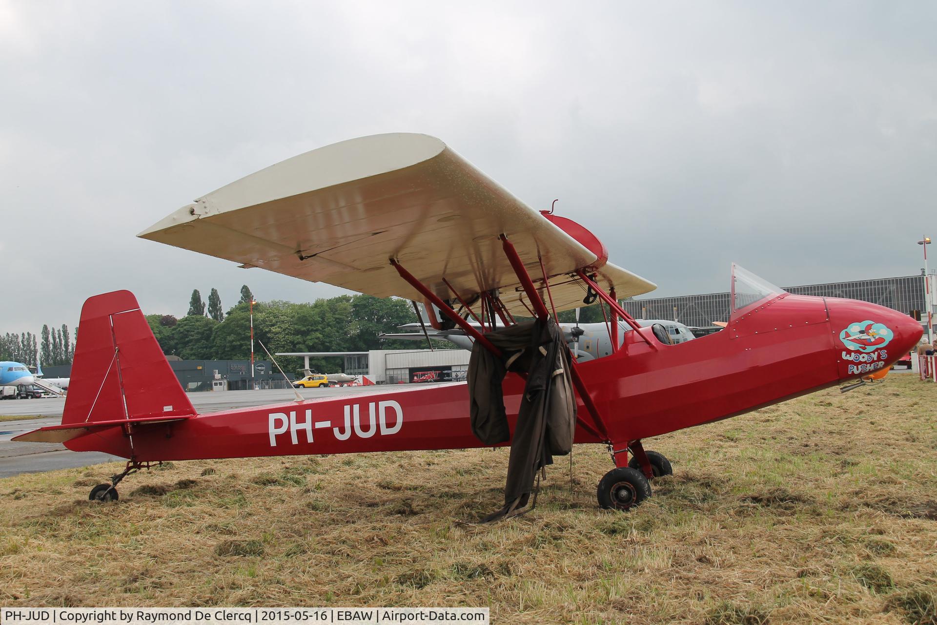 PH-JUD, 1982 Aerosport Woody Pusher WAS-2 C/N 201, Stampe fly-inn at Antwerp airport.