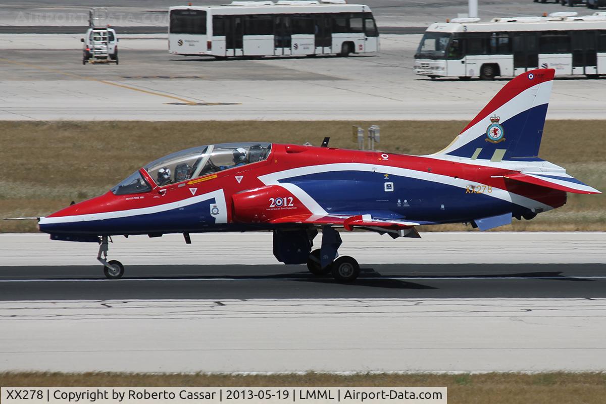 XX278, 1978 Hawker Siddeley Hawk T.1A C/N 103/312103, Runway 31