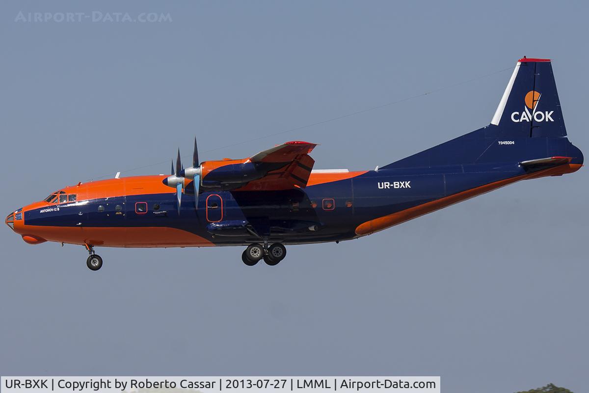 UR-BXK, 1967 Antonov An-12BK C/N 7345004, Runway 31