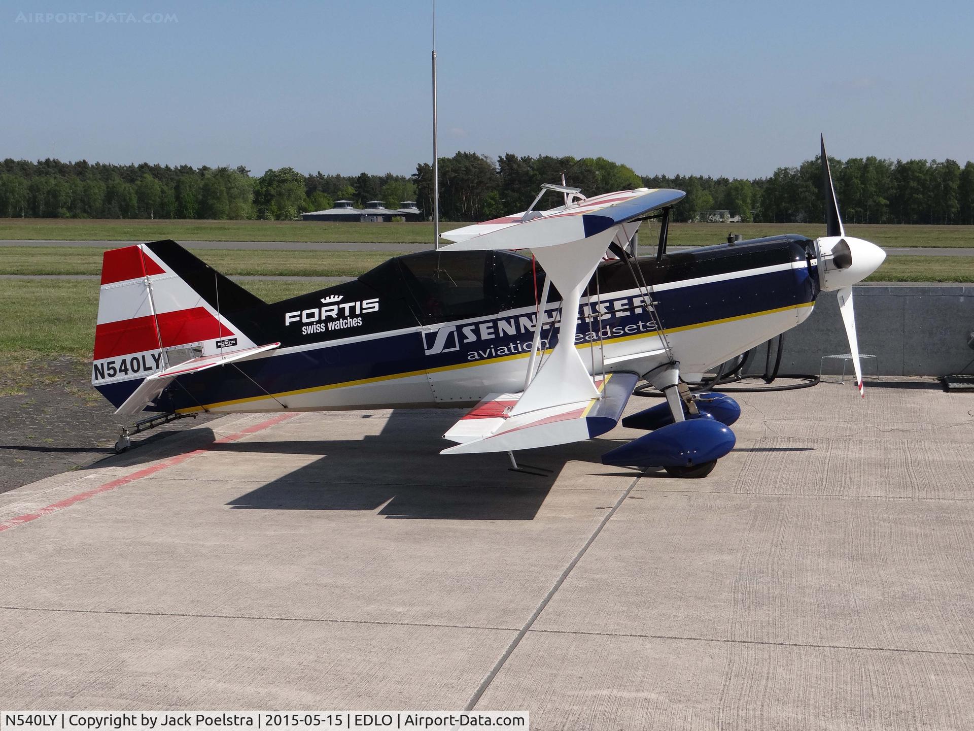 N540LY, Pitts S-1X C/N HL3, N540LY at airport Oerlinghausen Germany