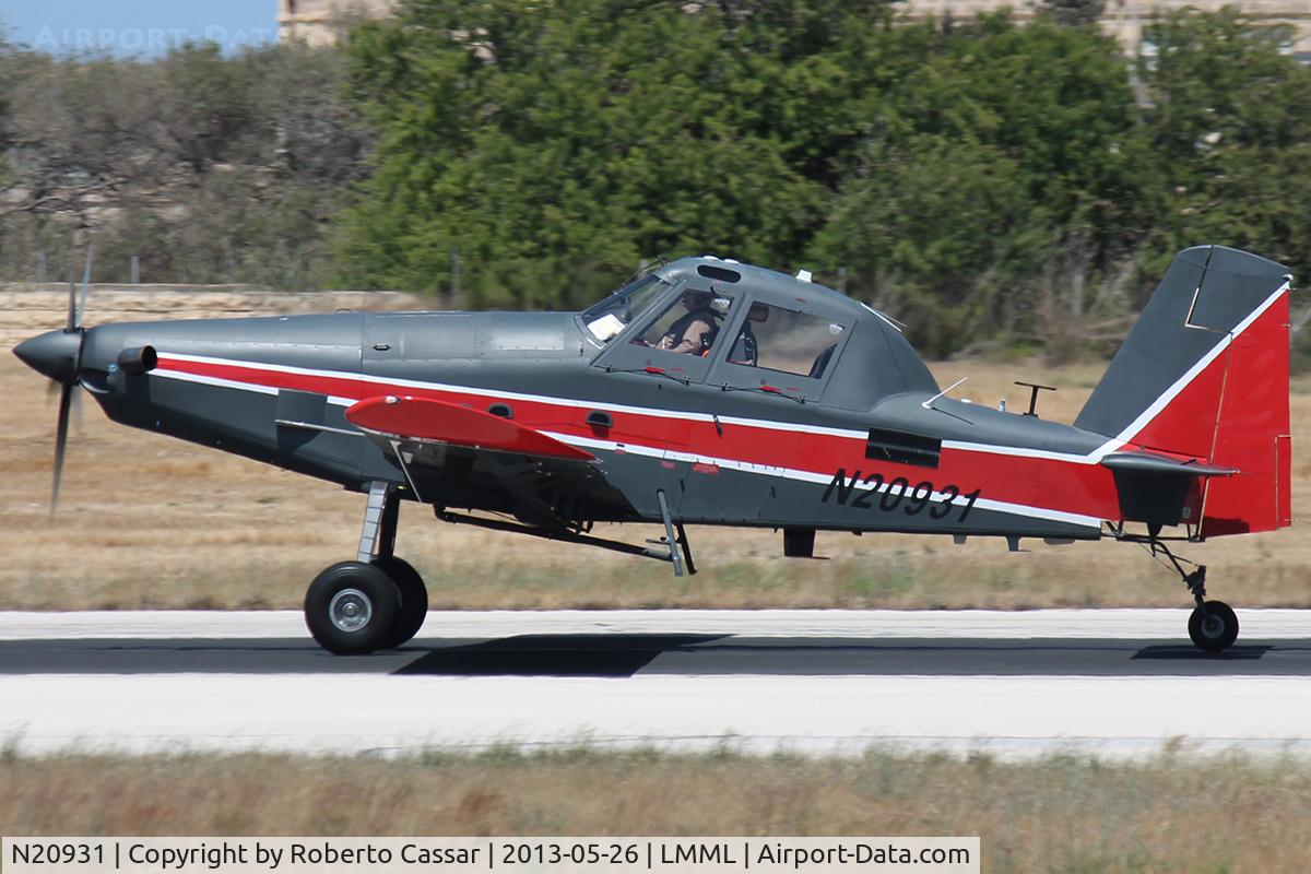 N20931, Air Tractor Inc AT-802 C/N 802-4023, Runway 31