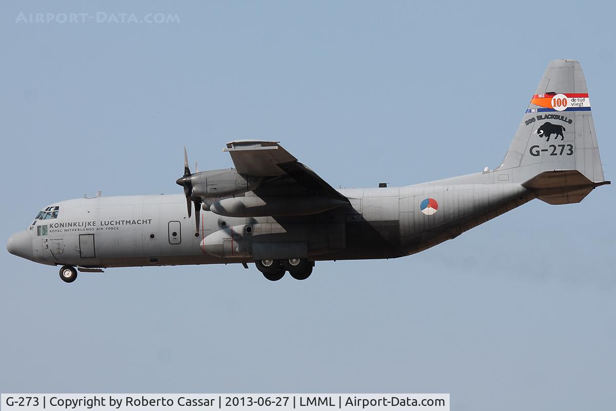 G-273, 1993 Lockheed C-130H-30 Hercules C/N 382-5273, Runway 31