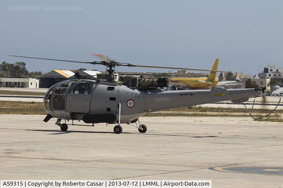 AS9315, Aerospatiale SA-316B Alouette III C/N 2288, Park 7