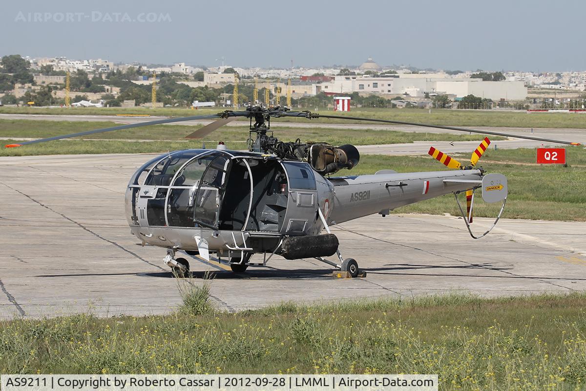 AS9211, Aerospatiale SA-316B Alouette III C/N 2295, Park 7