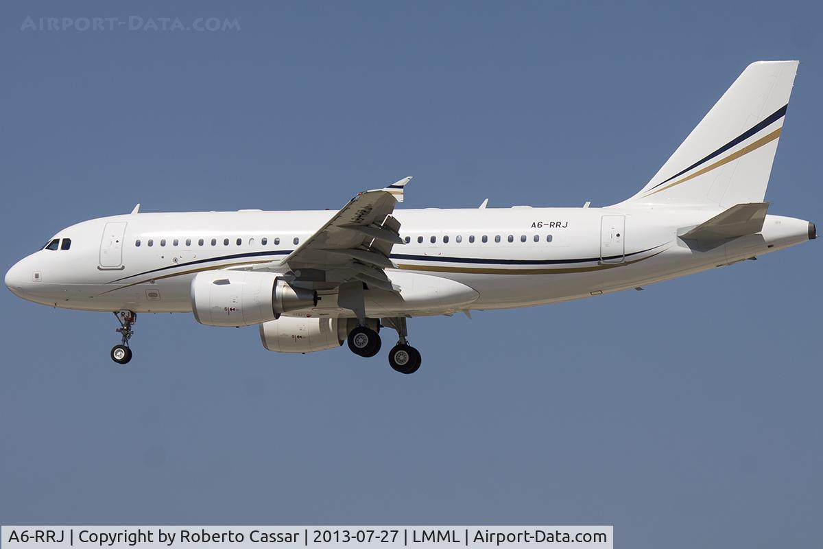 A6-RRJ, 2012 Airbus ACJ319 (A319-115/CJ) C/N 5277, Runway 31