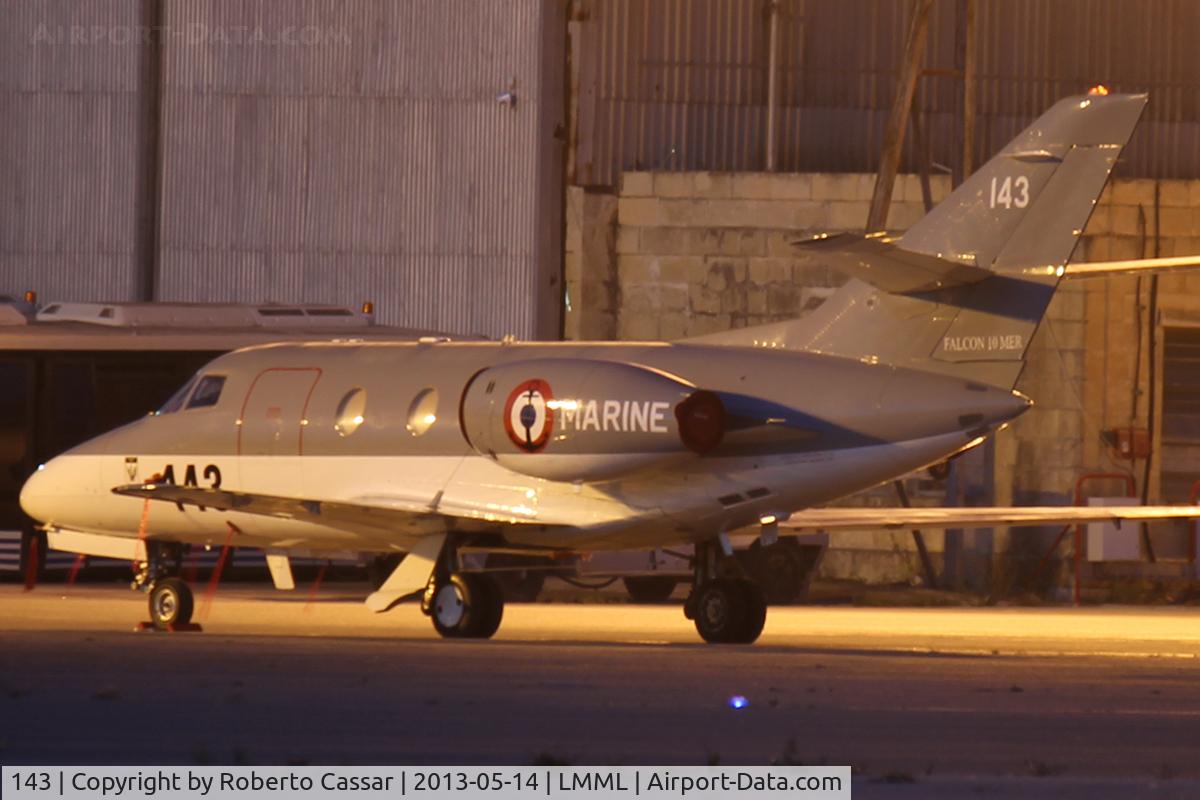 143, 1979 Dassault Falcon 10MER C/N 143, Park 2