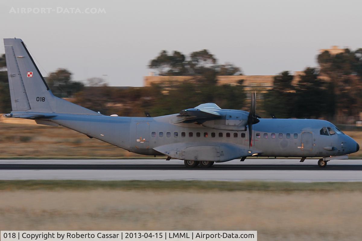 018, CASA C-295M C/N S-018, Runway 13