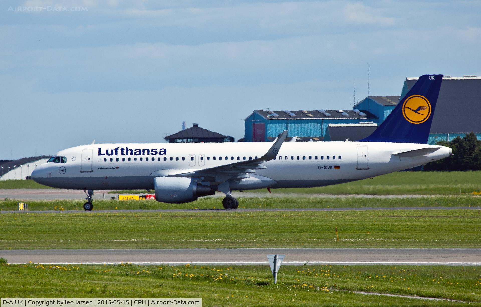 D-AIUK, 2015 Airbus A320-214 C/N 6423, Copenhagen 15.5.15