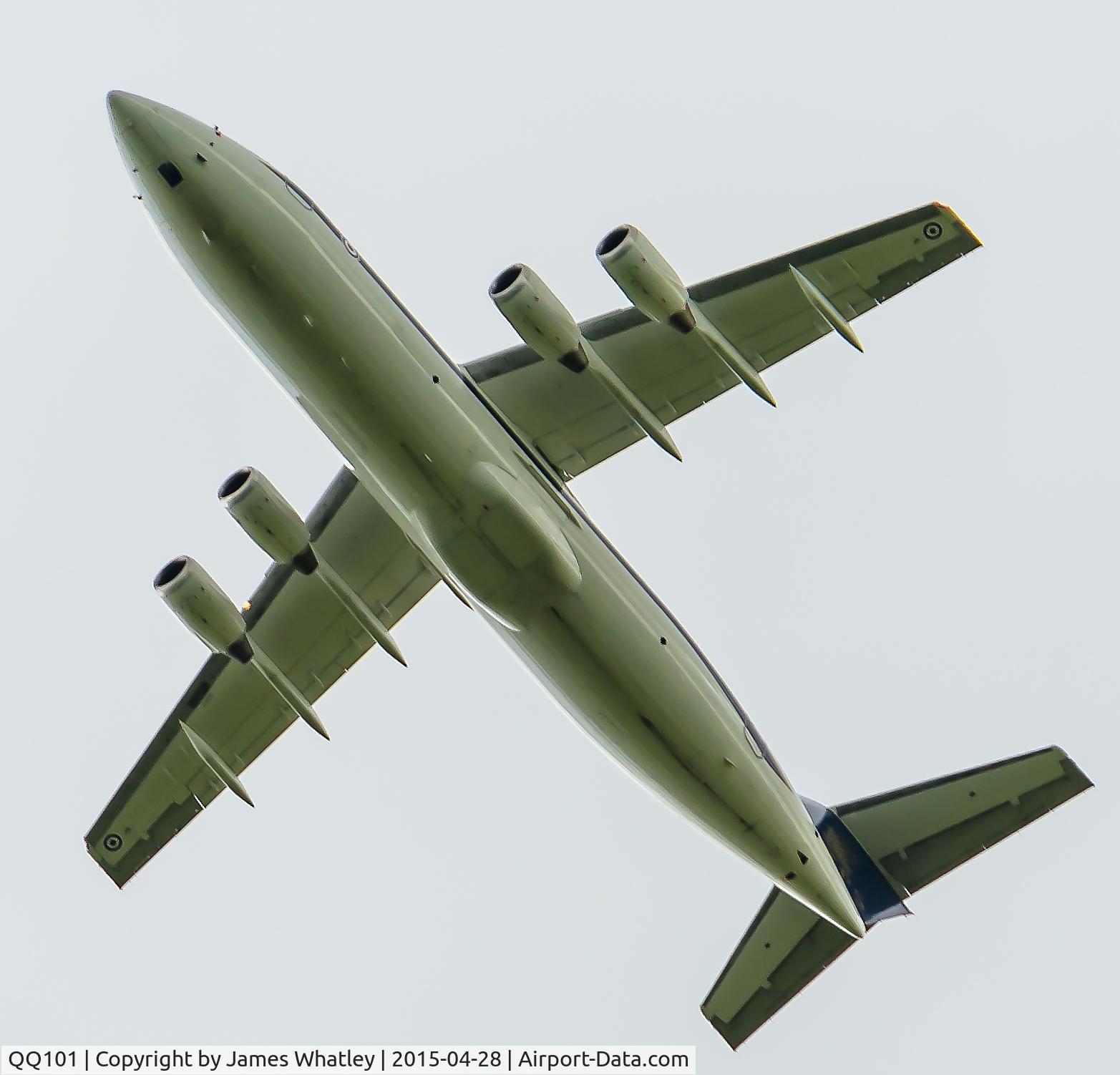 QQ101, 2000 British Aerospace Avro 146-RJ100 C/N E3368, Taken near Stonehenge