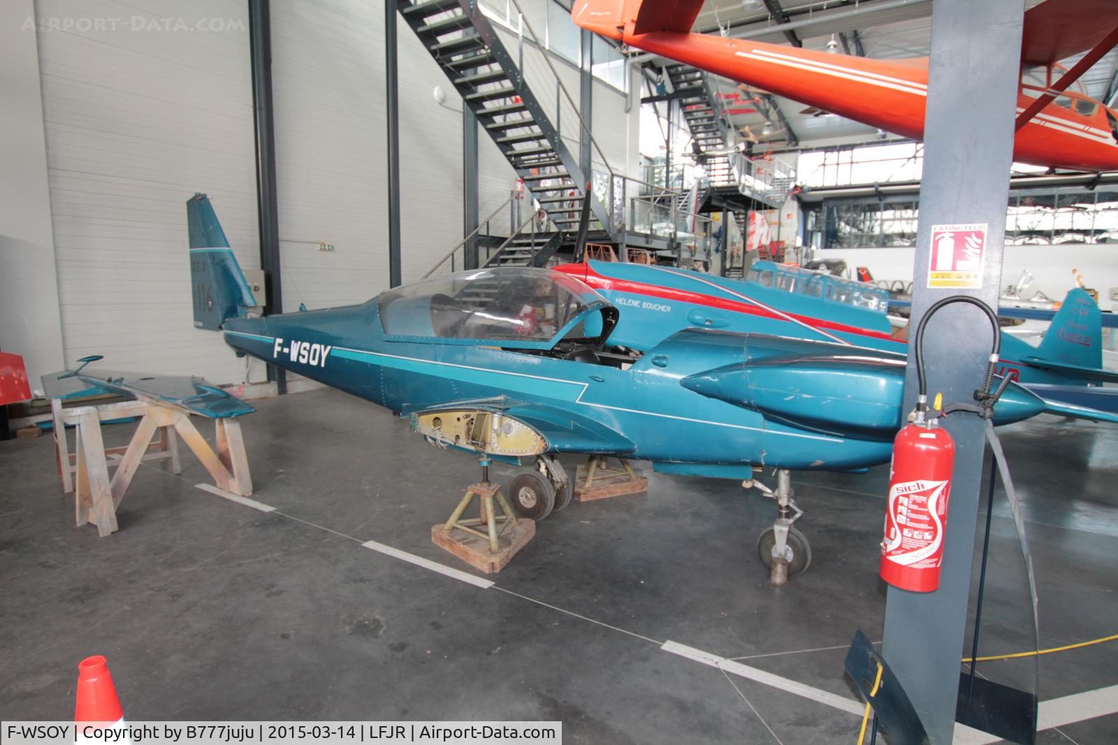F-WSOY, Fournier RF-8 C/N 1, preserved at Angers
