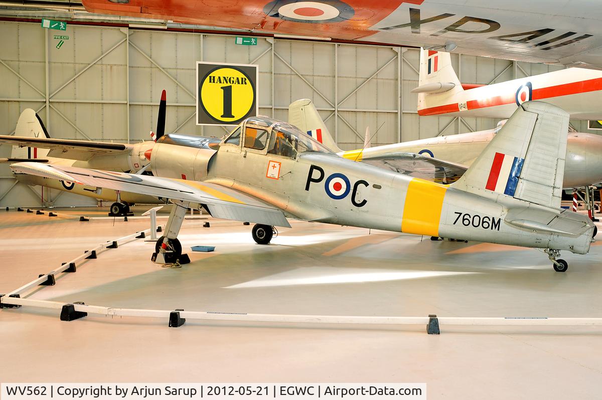 WV562, Percival P-56 Provost T.1 C/N PAC/56/108, On display at RAF Museum Cosford.