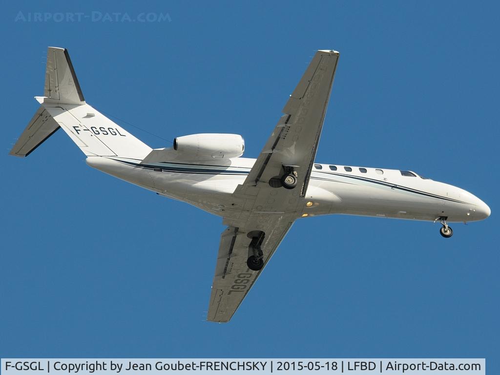 F-GSGL, 2007 Cessna 525B CitationJet CJ3 C/N 525B-0178, Polygone SA landing 23