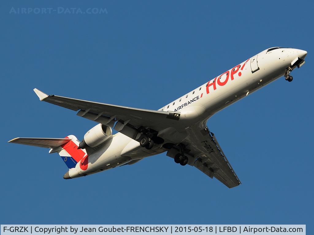 F-GRZK, 2005 Canadair CRJ-702 (CL-600-2C10) Regional Jet C/N 10198, HOP landing 23