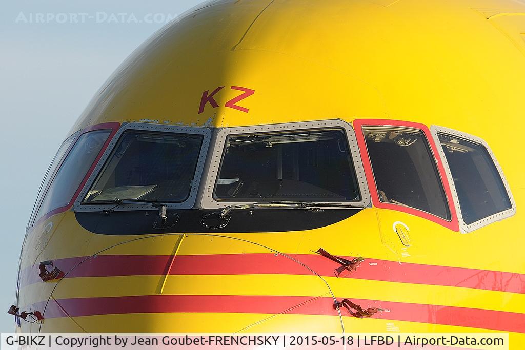 G-BIKZ, 1986 Boeing 757-236/SF C/N 23532, DHL parking Fox