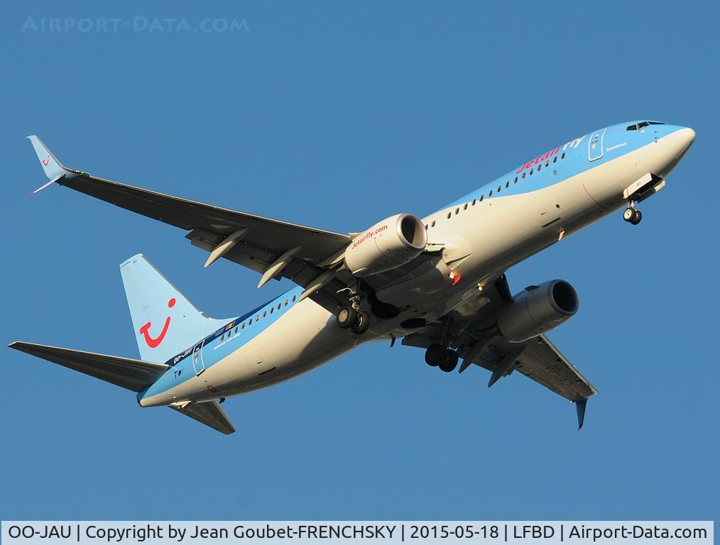 OO-JAU, 2013 Boeing 737-8K5 C/N 37250, JetairFly with New Splits Scimitar Winglets, TB1531 landing 23 from Casablanca.