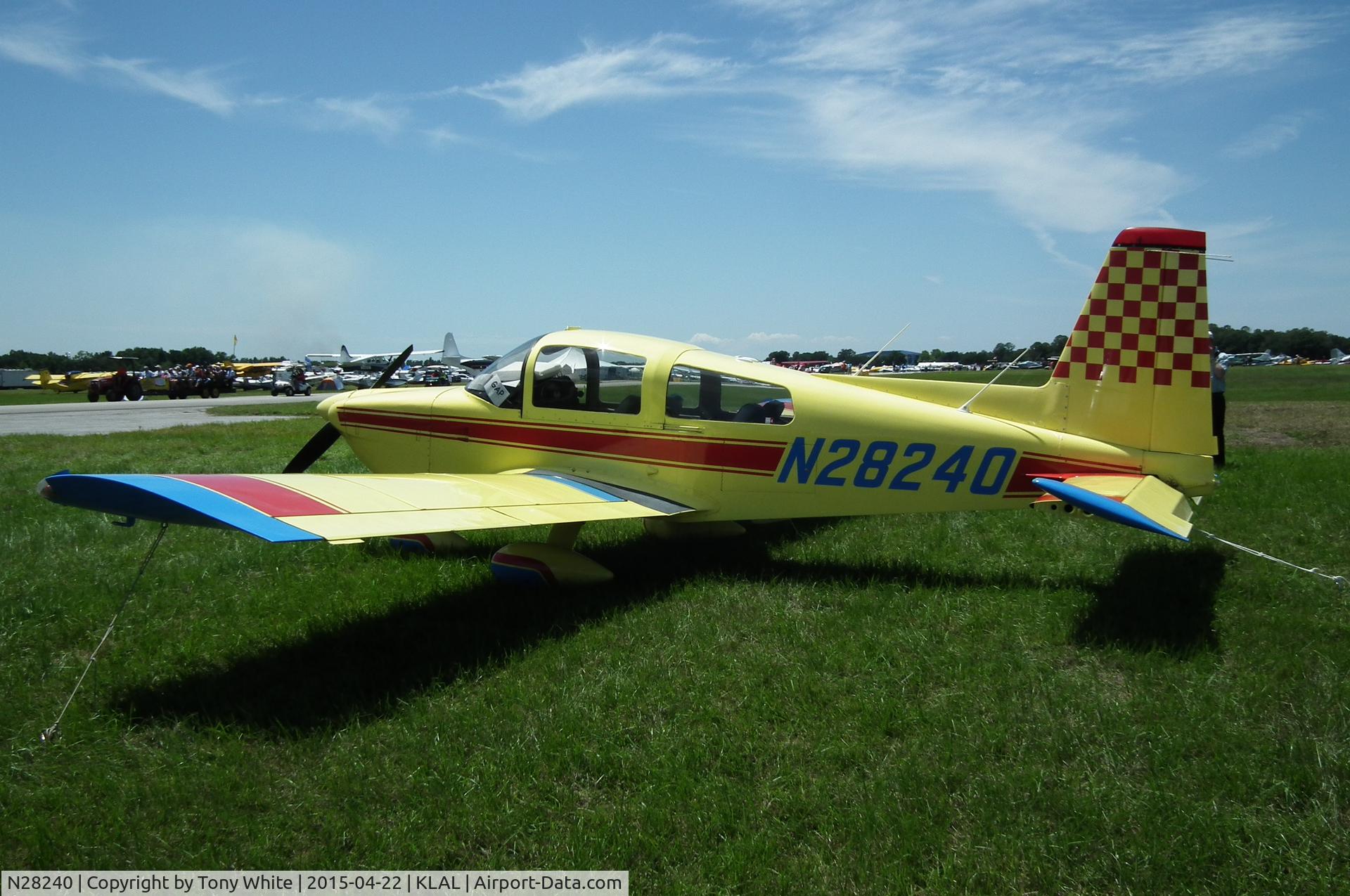 N28240, 1978 Gulfstream American Corp AA-5B C/N AA5B0958, Sun & Fun Lakeland FLA 2015