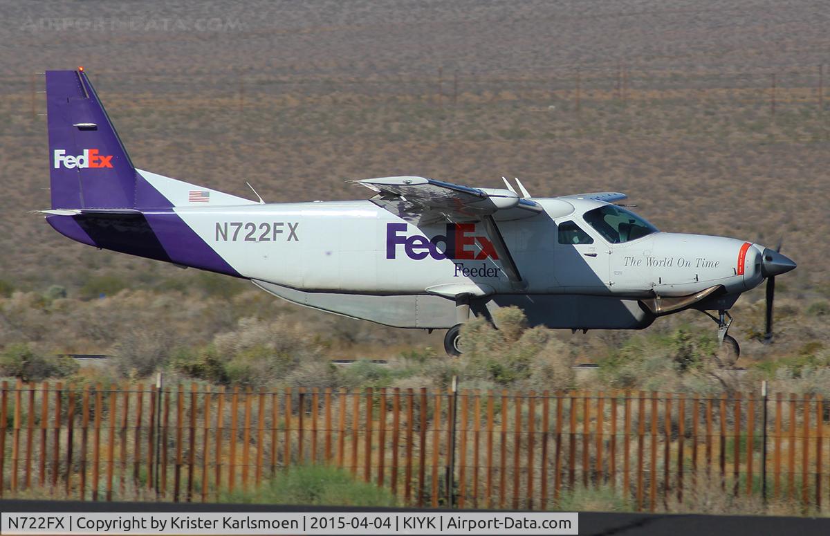 N722FX, 1995 Cessna 208B Super Cargomaster C/N 208B0454, Another freightround..
