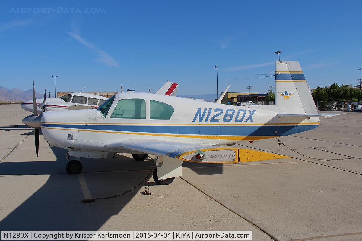 N1280X, 1963 Mooney M20E C/N 153, Oldish Mooney.