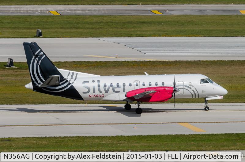 N356AG, 1997 Saab 340B C/N 340B-411, Ft. Lauderdale