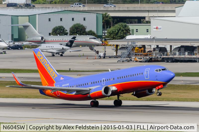 N604SW, 1995 Boeing 737-3H4 C/N 27955, Ft. Lauderdale