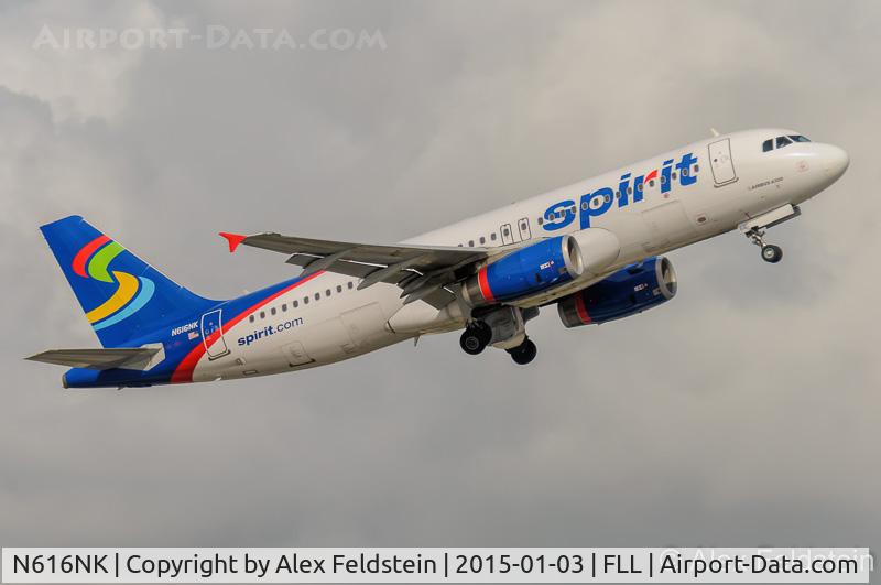 N616NK, 2012 Airbus A320-232 C/N 5370, Ft. Lauderdale