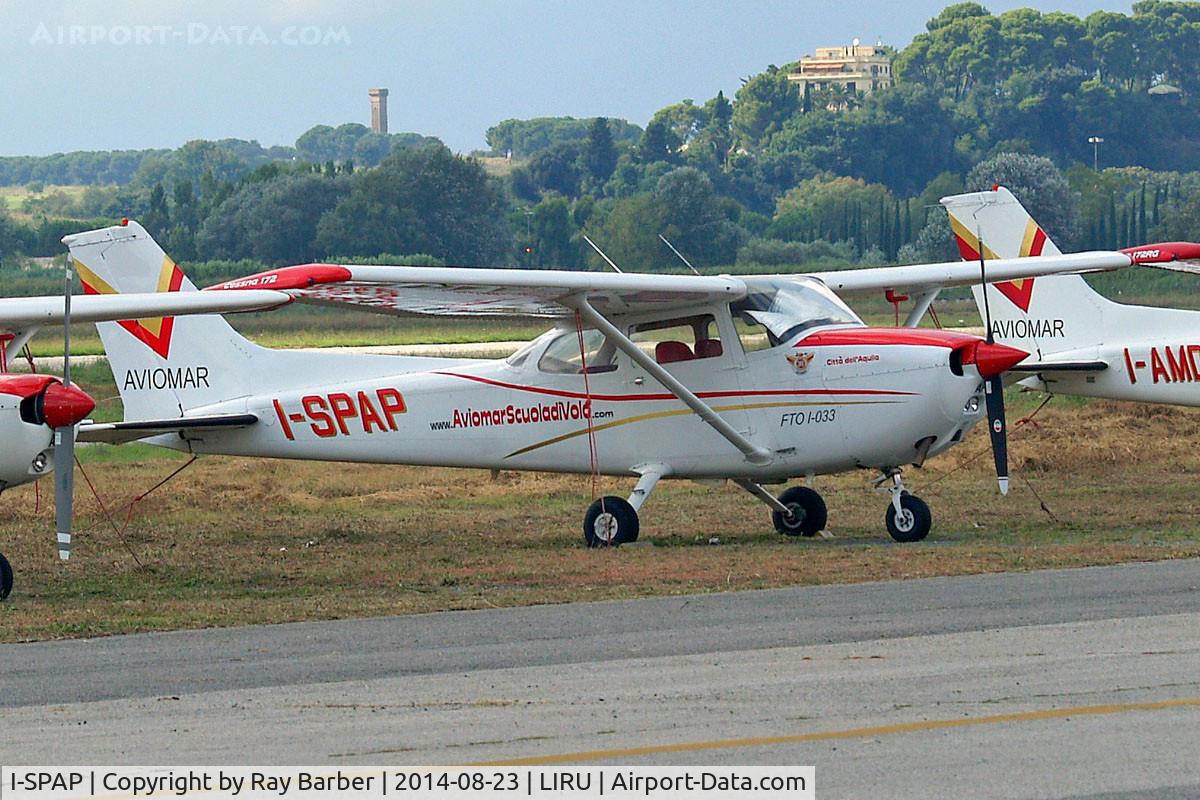I-SPAP, 1978 Reims F172N Skyhawk C/N 1774, R/Cessna F.172N Skyhawk [1774] (Aviomar) Rome-Urbe~I 23/08/2014