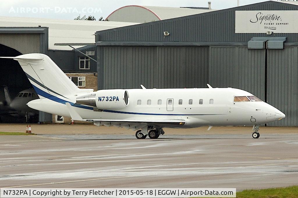 N732PA, 2013 Bombardier Challenger 605 (CL-600-2B16) C/N 5916, 2013 Bombardier CL605 Challenger, c/n: 5916 at Luton