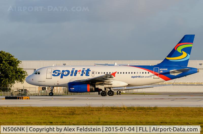 N506NK, 2005 Airbus A319-132 C/N 2490, Ft. Lauderdale