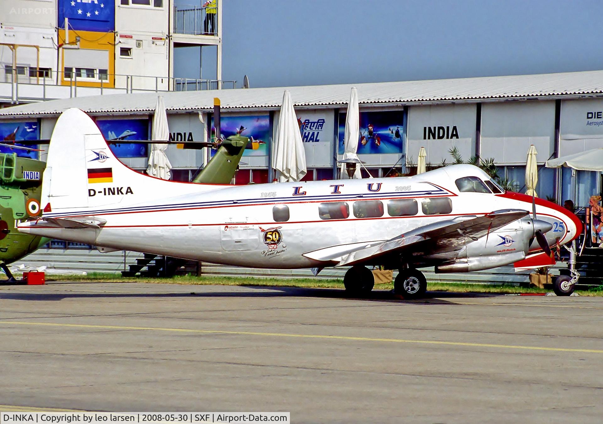 D-INKA, 1949 De Havilland DH-104 Devon C.2 C/N 04266, Berlin Air Show 30.5.08