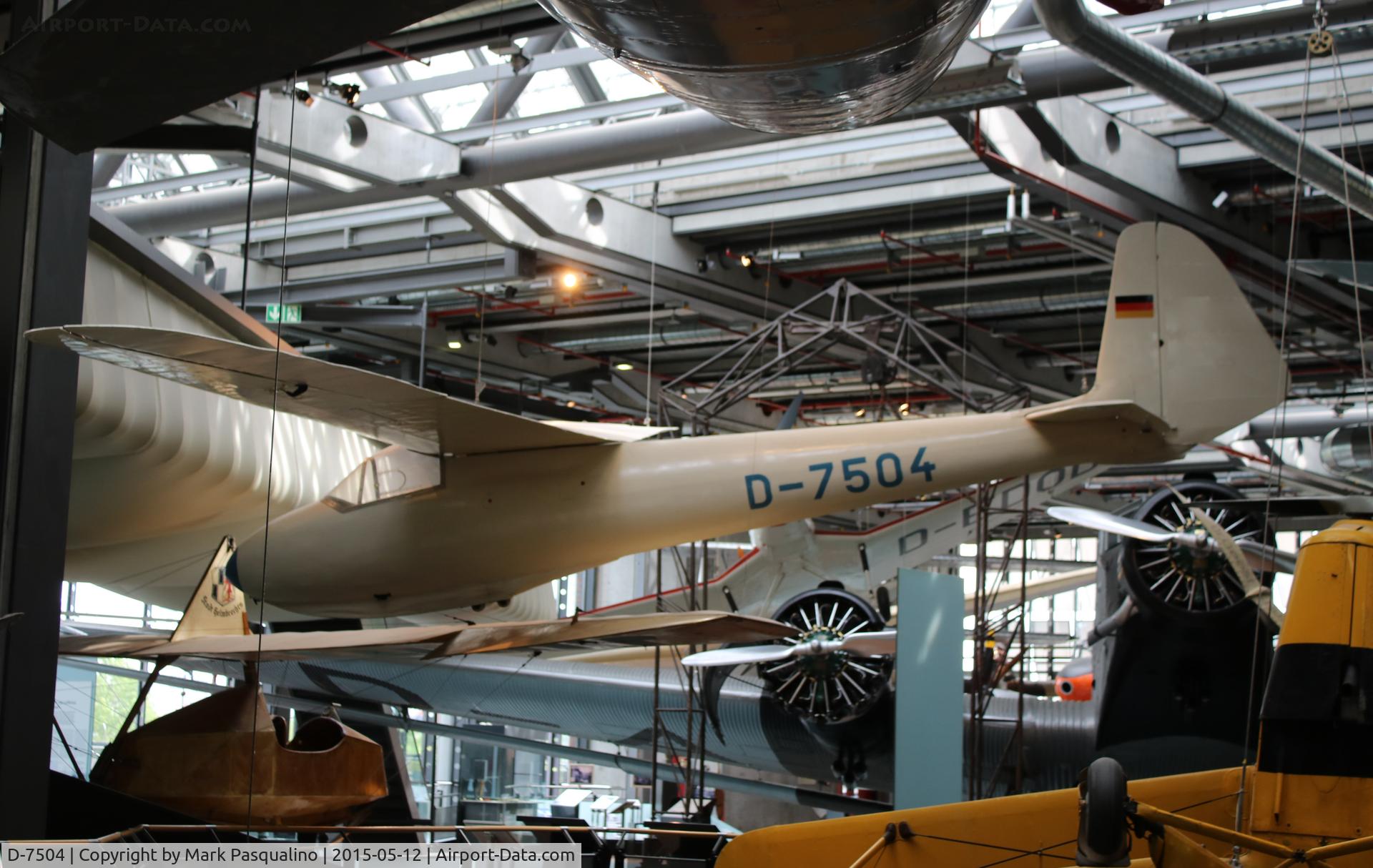 D-7504, DFS Olympia-Meise C/N 003, Schleicher ASK-21