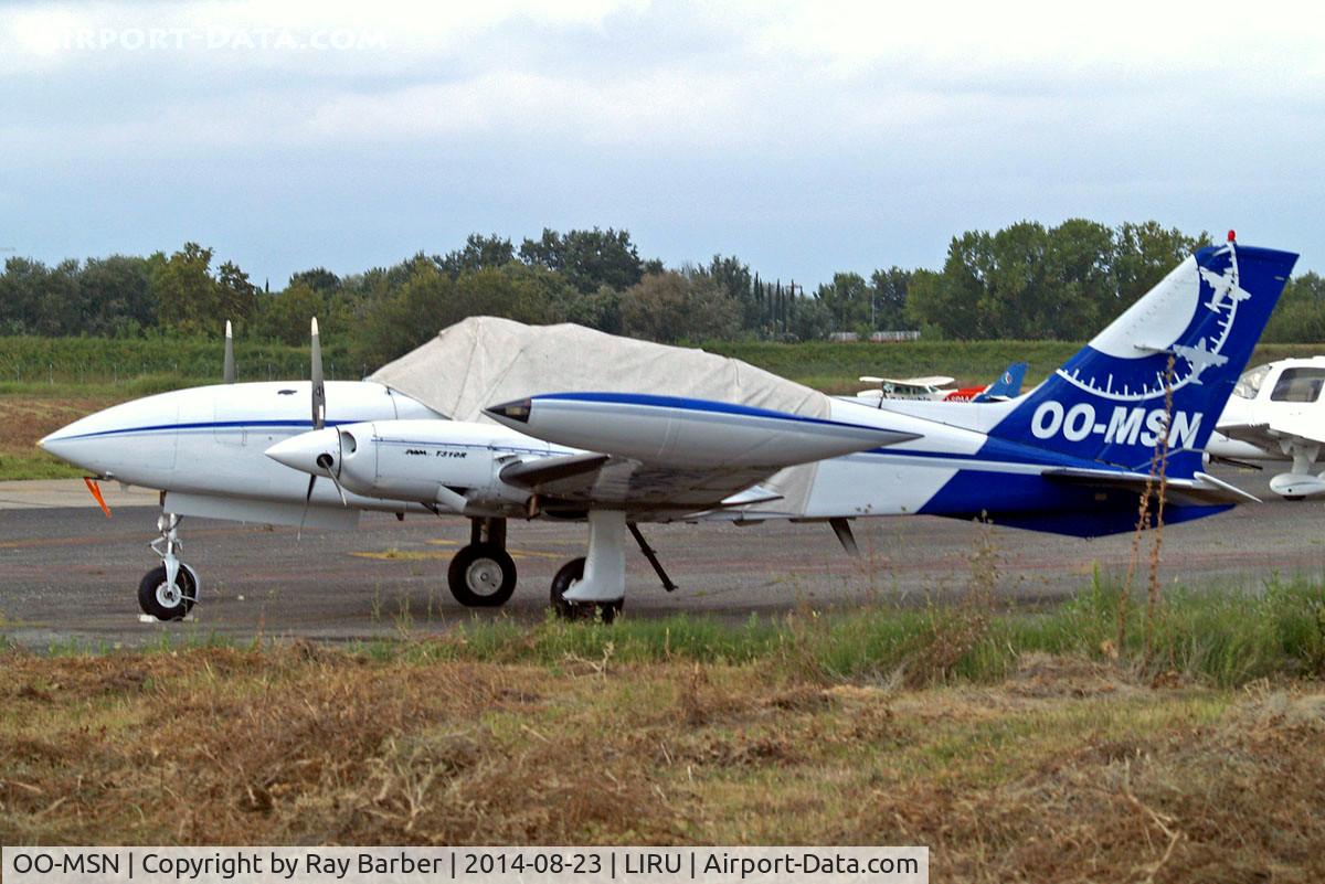 OO-MSN, Cessna 310R C/N 310R0562, Cessna T.310R [310R-0562] Rome-Urbe~I 23/08/2014