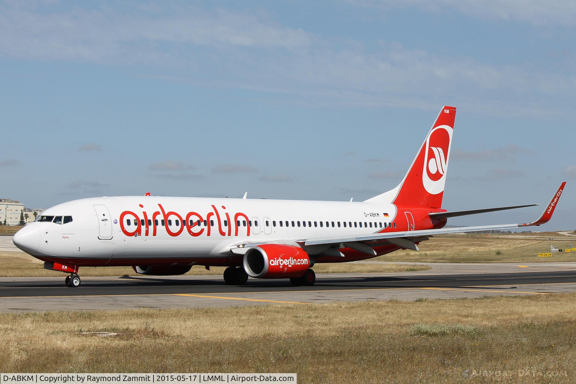 D-ABKM, 2010 Boeing 737-86J C/N 37755, B737-800 D-ABKM Air Berlin
