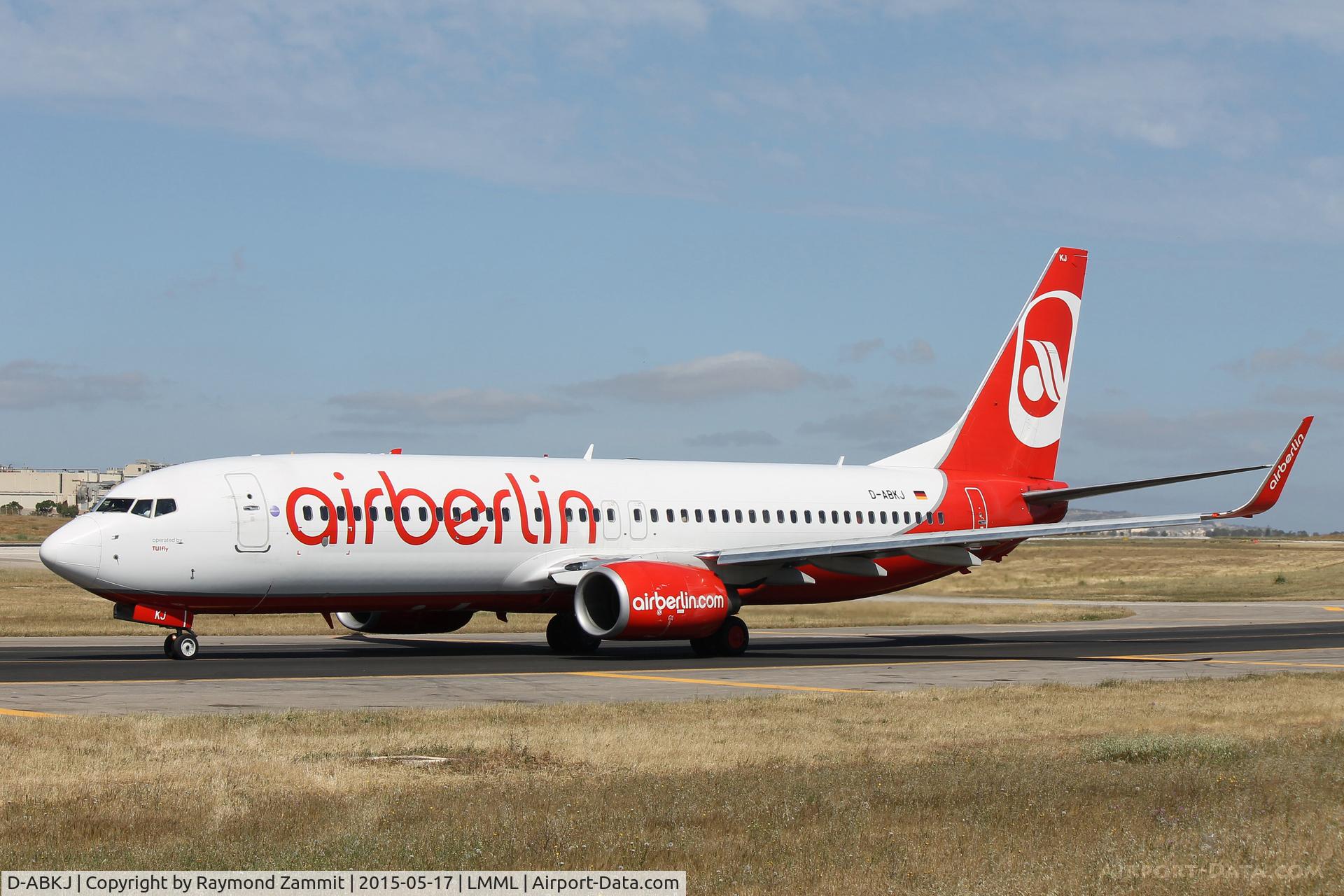 D-ABKJ, 2010 Boeing 737-86J C/N 37749, B737-800 D-ABKJ Air Berlin