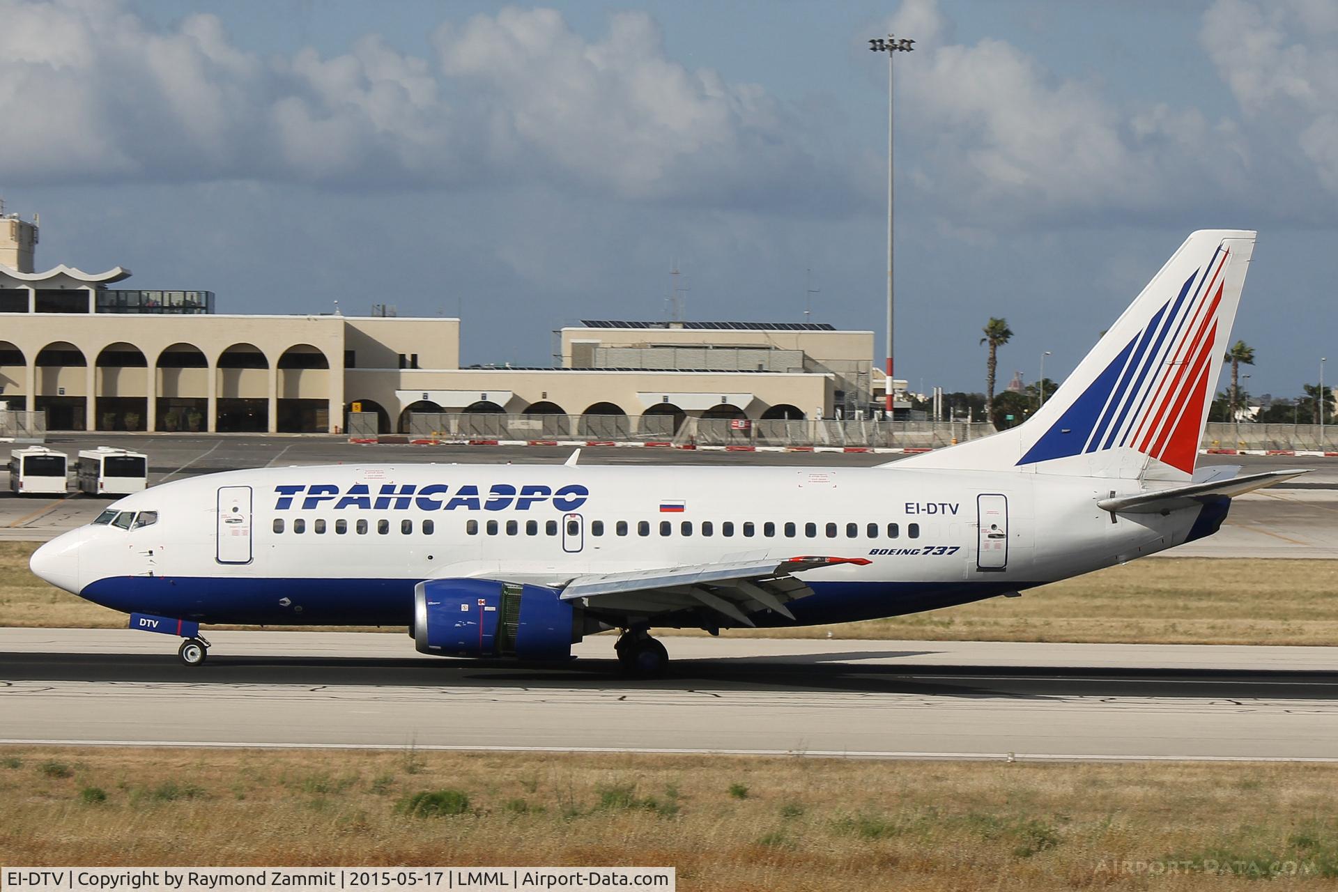 EI-DTV, 1992 Boeing 737-5Y0 C/N 25183, B737-500 EI-DTV Transaero