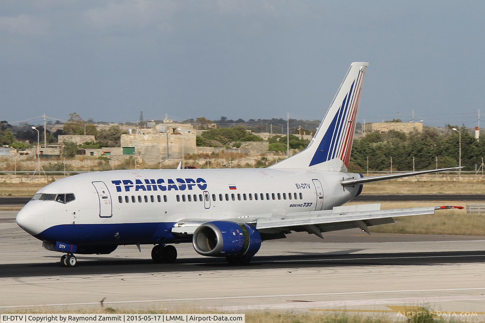 EI-DTV, 1992 Boeing 737-5Y0 C/N 25183, B737-500 EI-DTV Transaero